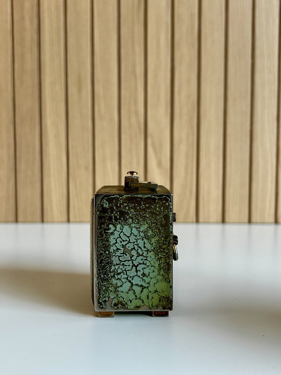 Image 1 of Vintage JAZ reisklok 1930 inclusief art deco doosje