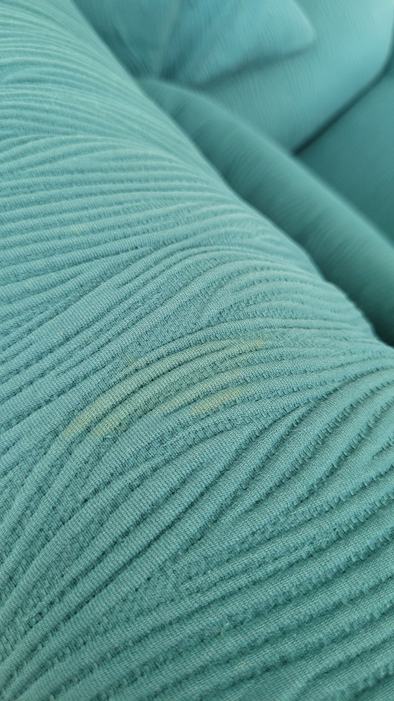 Image 1 of Cassina 'Portovenere' Lounge Chair with Ottoman - Vico Magistretti - Italy, 1980s