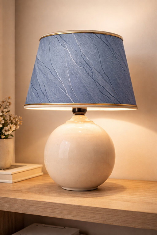 ✨ Stylish Table Lamp with Luxurious Blue Design – Atmospheric Lighting ✨