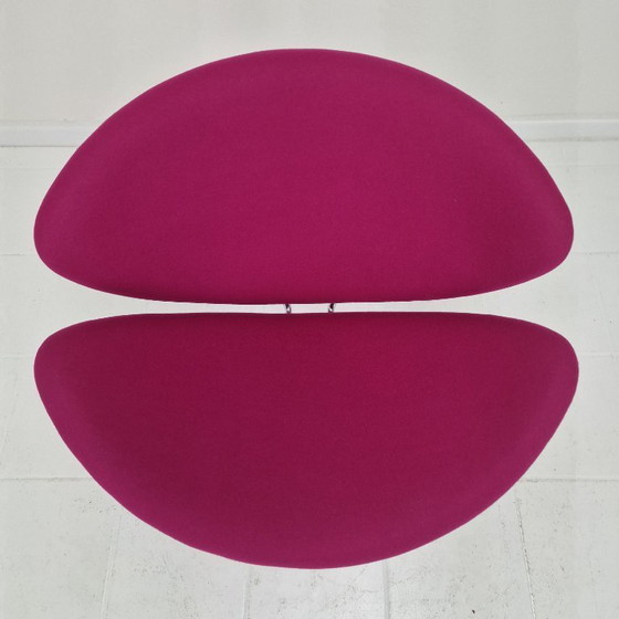 Image 1 of Silla Orange Slice con otomana de Pierre Paulin para Artifort, años 80