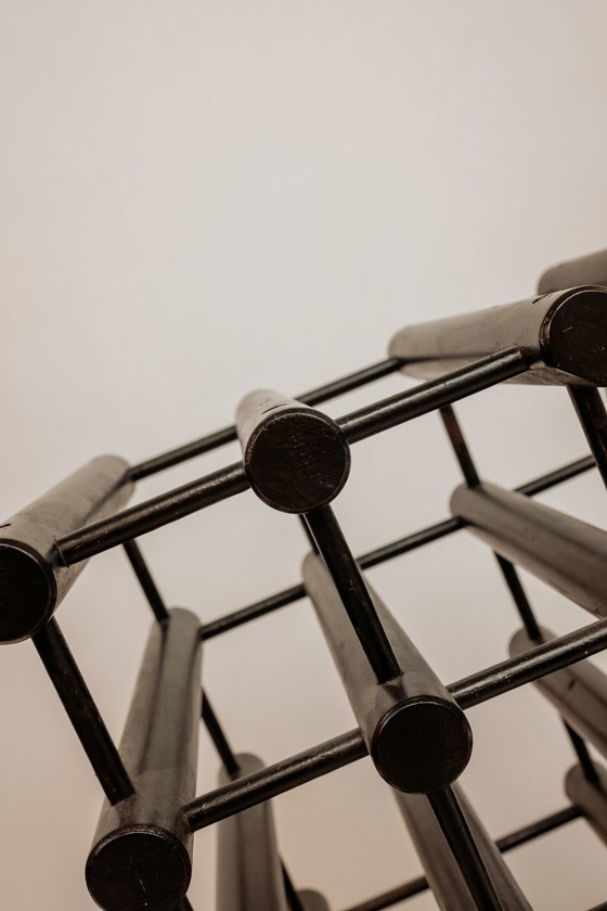 Image 1 of Vintage wijnrek van Richard Nissen voor Langaa Denmark