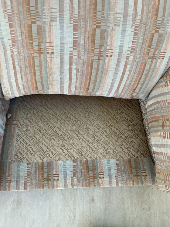 Image 1 of Poltrona Frau - Sofa - Wood, Fabric - Set of Two Sofas