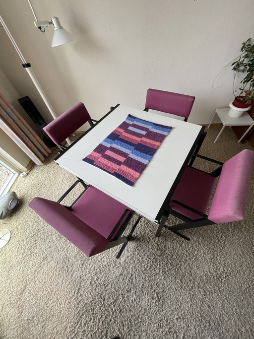 Original Gerrit Rietveld Extendable Table (TE 06) | Spectrum / Metz & Co