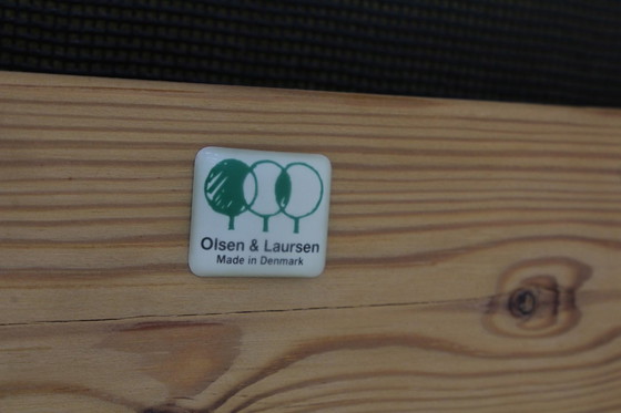 Image 1 of Vintage Deense Mid century sofa massief teak Olsen Laursen jaren 60