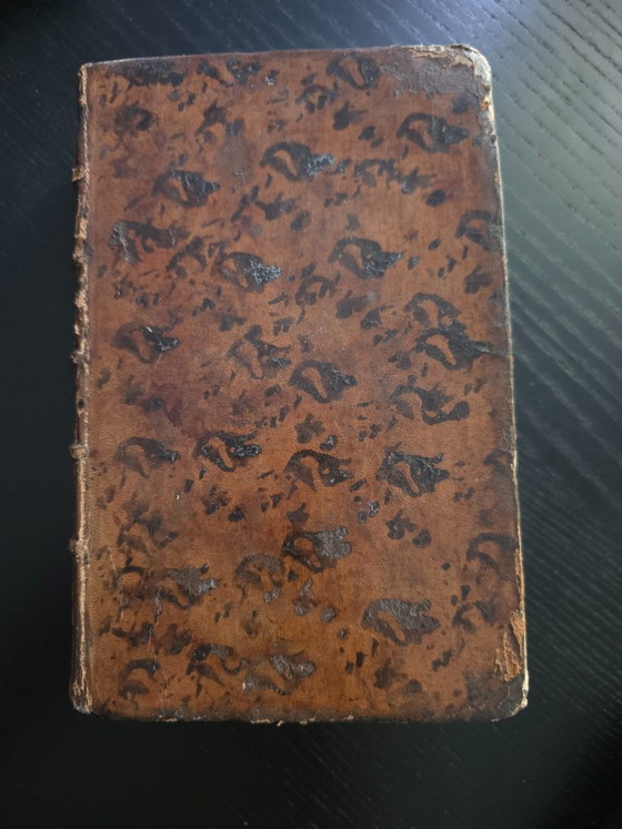 Libro de medicina del siglo XVIII con encuadernación en cuero (1777), de calidad museística, con grandes (photo 4 of 15)