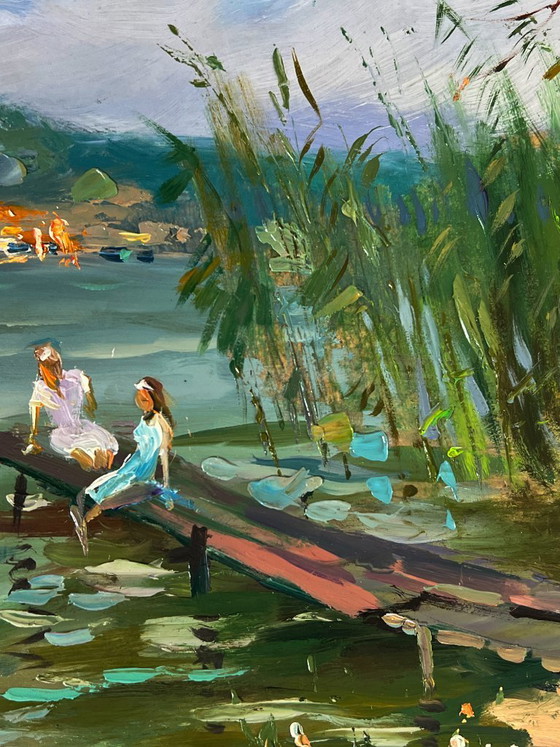 Image 1 of Filles au bord de la rivière