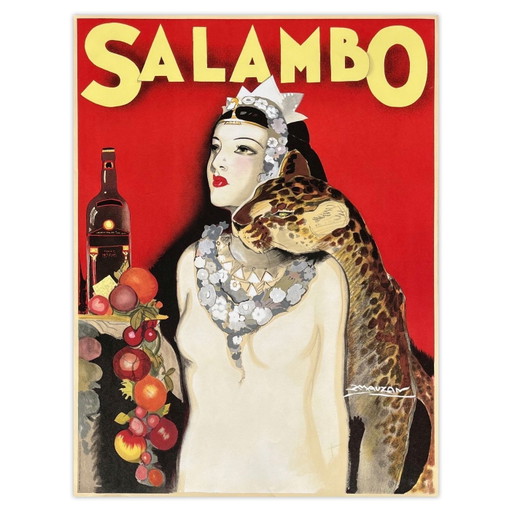 Poster di Achille Mauzan Salambo 1998