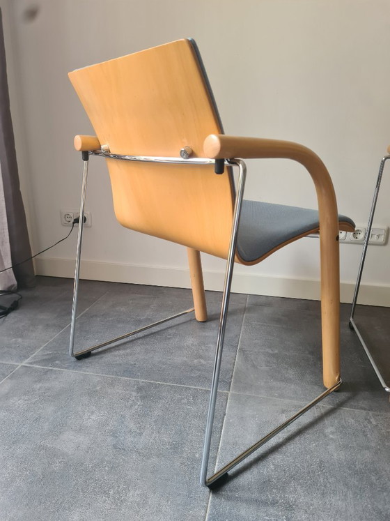 2 chaises Thonet – Chaises & fauteuils, Metal, Textile (photo 3 of 7)