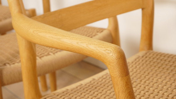 Image 1 of 6 X sedie da pranzo Niels Otto Moller Modello 84 & 67 | Restaurate