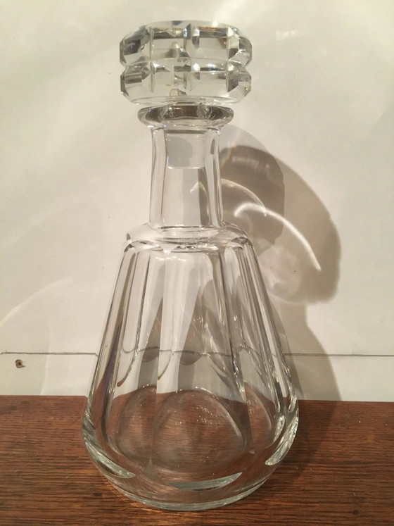 Decanter di cristallo "Baccarat" – Bicchieri e caraffe, Vetro, Vintage (photo 2 of 8)