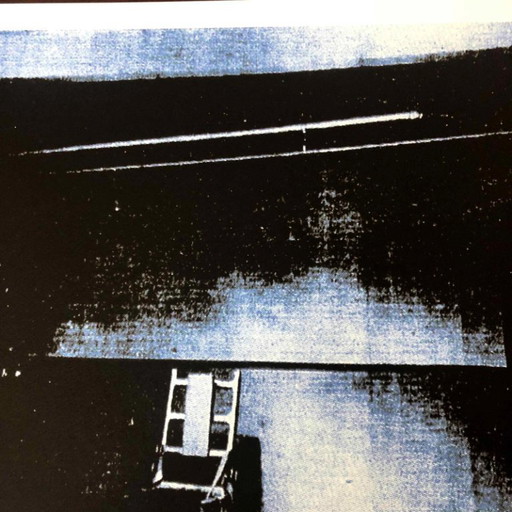 1990s After Andy Warhol "Electric Chair" Lithograph – lithos zeefdrukken, Paper (photo 2 of 11)