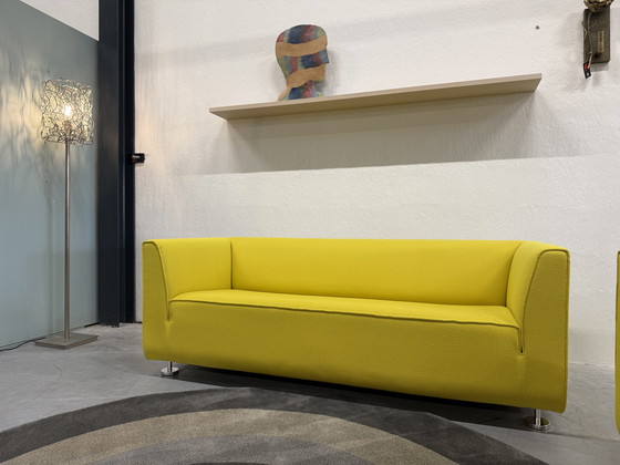 Image 1 of Gelderland 4800 Sofagarnitur, 2,5- und 2-Sitzer, Stoff Gelb
