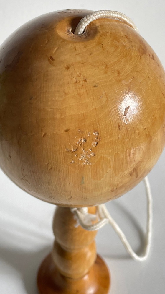 Image 1 of Gioco Bilboquet in legno massello d'epoca