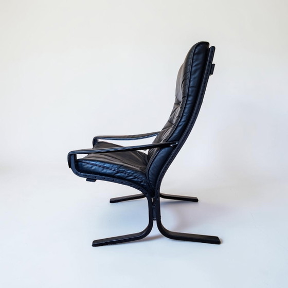 Ingmar Relling For Westnofa Siesta Chair – Chairs and lounge chairs, Leather, Wood (photo 3 of 6)