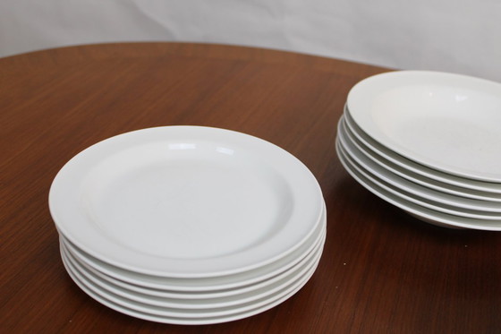 Image 1 of Servizio di porcellana Rörstrand - 18 piatti - Anni '60 - Svezia