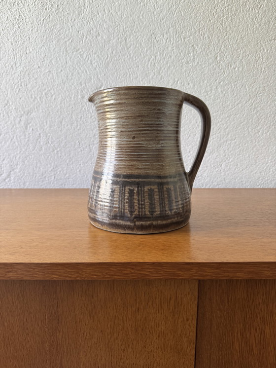 Image 1 of Keramische schenkkan Guy Roland Marcy jaren 60