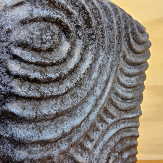 Image 1 of Large Vintage Dümler & Breiden Fat Lava vase 680/46 – West Germany vase (XXL cobalt blue vase)