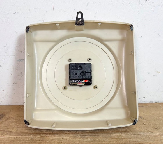 Image 1 of Vintage Beige Bakelite Wall Clock from Prim, 1950s