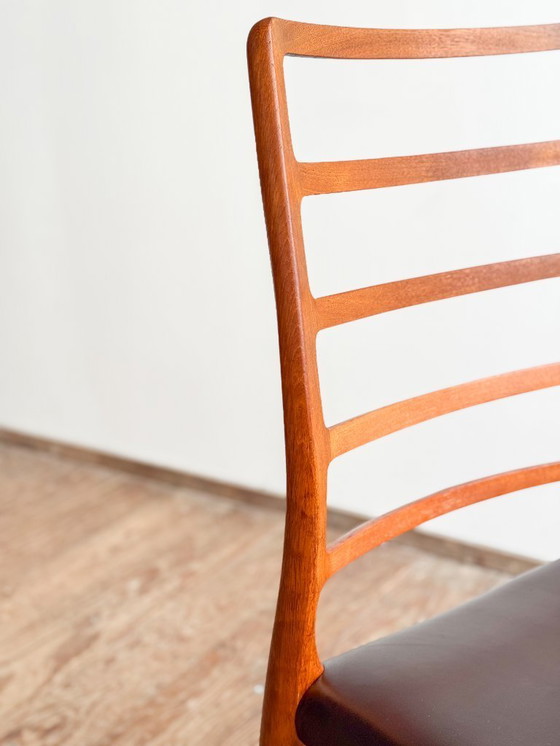 Image 1 of Niels O. Møller Modell 82, Embassy Chair in Teak und Leder, für J.L. Moller