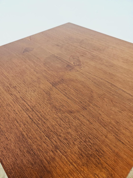 Mid-Century Modern Sewing Table in Teak, Denmark, 1950s-1960s – Desk, Brass, Mid Century Modern (photo 18 of 19)