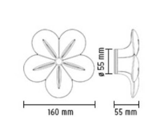 Image 1 of Lampade da parete Flower - Marcel Wanders - Flos - da esterno