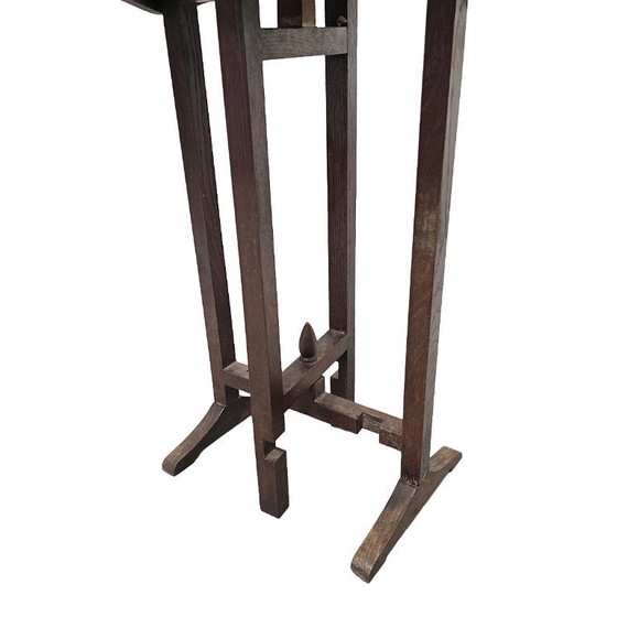 Image 1 of Mesa auxiliar francesa antigua de estilo vigneron, década de 1940/50