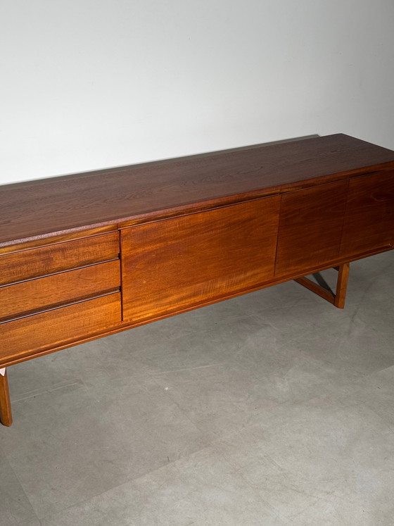White & Newton Teak Sideboard – British Mid-Century Modern (photo 7 of 10)