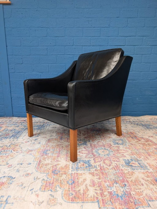 Fauteuil vintage, modèle 2207, Børge Mogensen pour Fredericia Stolefabrik, 1960