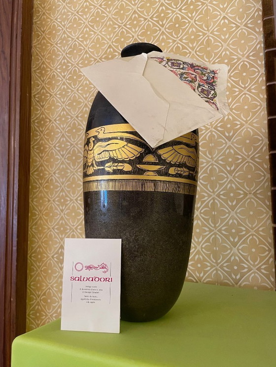 Image 1 of Vaso Artigianale in Vetro di Murano