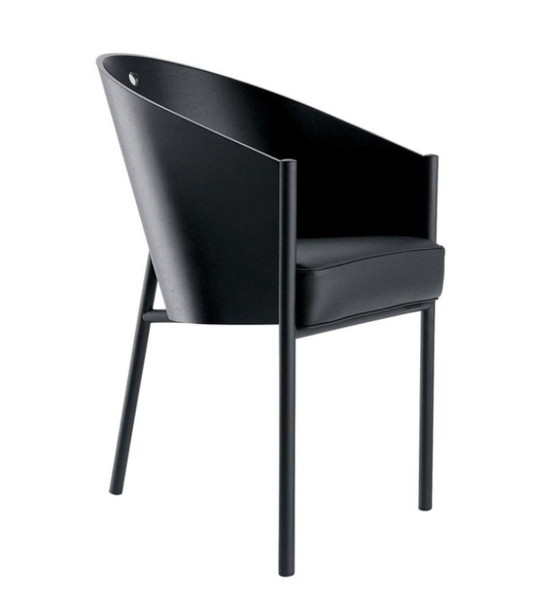 Image 1 of 4 chaises de salle à manger type Costes par Philippe Starck