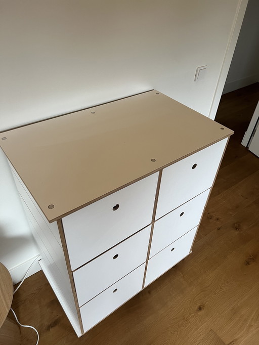 Nils Holger Moormann Chest of Drawers, 6 Drawers