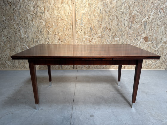 Image 1 of Scandinavische vintage uitschuifbare eettafel uit 1960