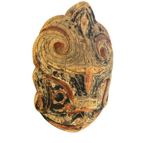 Image 1 of Carved Singa panel - Batak, North Sumatra, 1950s-70s