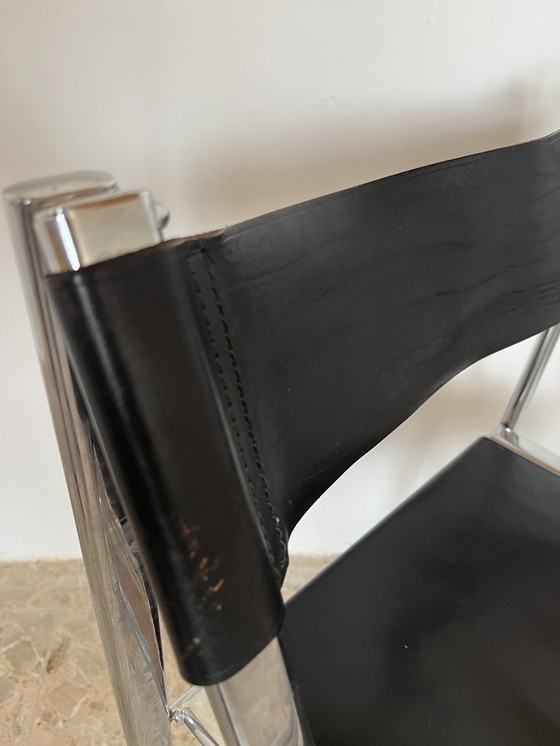 Image 1 of Originele Arrben Tamara klapstoelen met zwart leer