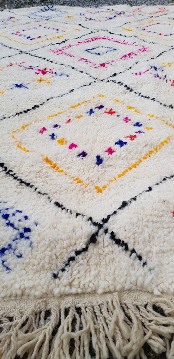 Image 1 of Handgeknoopt Berber kleed wol 242x152cm