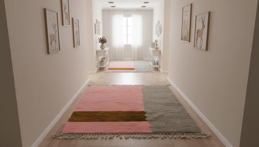 Tapis marocain en laine natural 250cmx200cm