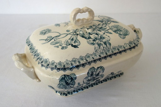 piccola zuppiera in ferro e terra Gien Capucines