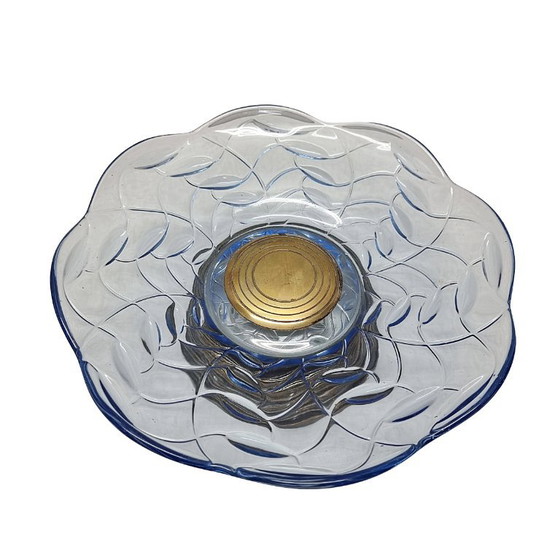 Franse Art Deco Fruitschaal – Schalen, Glass (photo 2 of 6)