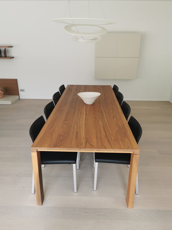 Image 1 of 8 Leolux leren stoelen