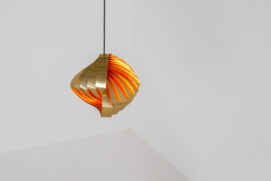 Image 1 of Suspension « Konkylie » de Louis Weisdorf pour Lyfa (Danemark, années 1960).