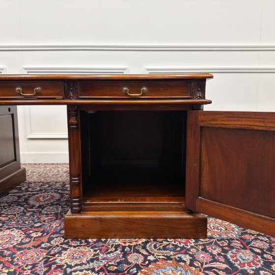 Grande Scrivania Classica Inglese – Scrivanie, Leather, Wood (photo 17 of 21)
