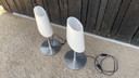 2x Lampes de table massives