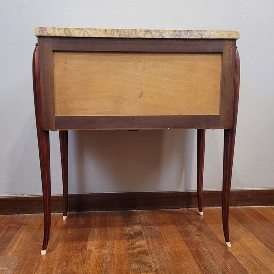 Image 1 of Cómoda Art Déco, Siguiendo J. E. Ruhlmann, Madera Y Hueso, 40’S – Francia