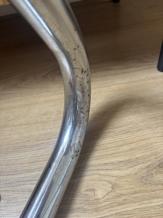 Tabouret de Bar Rohé Noordwolde Vintage 1970 – Tabourets de bar, Metal, Rattan (photo 9 of 12)
