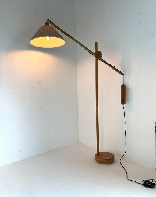 Lampe à pêche à la ligne vintage, Domus '70