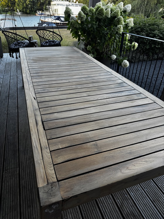 Table Anne de Piet Boon 290x105x75 – Tables de jardin, Wood (photo 4 of 5)