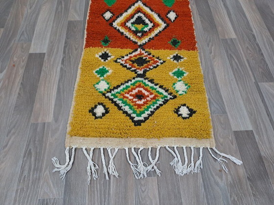 Handgefertigtes Laufband aus Wolle, 250 x 70 cm – Teppiche & Läufer, Wool (photo 5 of 11)