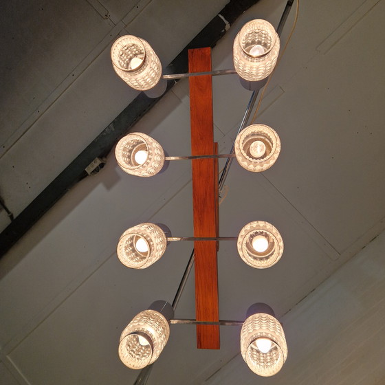 Image 1 of Vintage hanglamp 8 spots