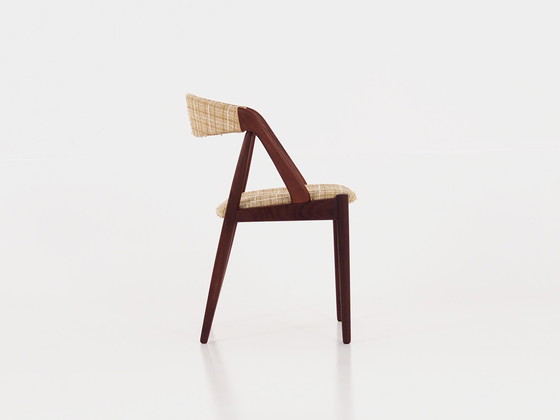 Image 1 of Ensemble de quatre chaises en teck, Design danois, 1970S, Designer : Kai Kristiansen