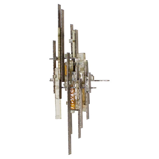 Poliarte Brutalist Sconce by Albano Poli
